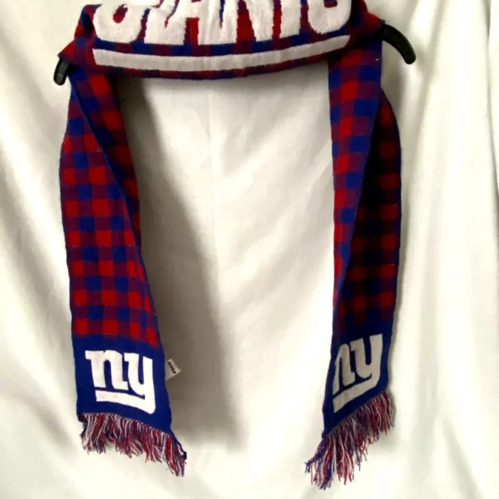 NFL New York Giants Scarf Neck Wrap-by Forever Collectibles Foco-Red White Blue